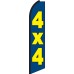 4x4 Swooper Feather Flag