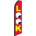 Look Swooper Feather Flag