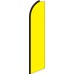 Solid Yellow Swooper Feather Flag