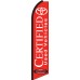 Toyota Certified (Red Background) Swooper Feather Flag