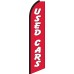 Used Cars (Red & White) Swooper Feather Flag