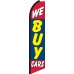 We Buy Cars Swooper Feather Flag