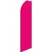 Solid Hot Pink Swooper Feather Flag