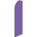 Solid Purple Swooper Feather Flag