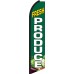 Fresh Produce Swooper Feather Flag