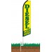 Diesel Sold Here Swooper Feather Flag