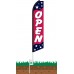 Open Americana Swooper Feather Flag