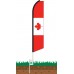 Canada Swooper Feather Flag