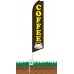 Coffee Swooper Feather Flag