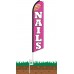 Nails Swooper Feather Flag