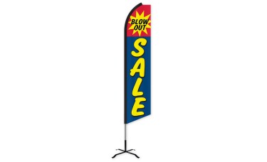 Blow Out Sale Swooper Feather Flag