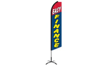 Easy Finance Swooper Feather Flag