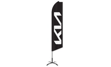 Kia Swooper Feather Flag