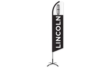 Lincoln Swooper Feather Flag