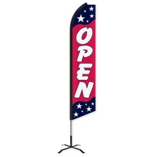 Open Americana Swooper Feather Flag