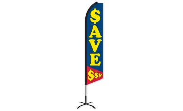 Save $$$ Swooper Feather Flag