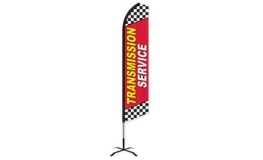 Transmission Service Swooper Feather Flag