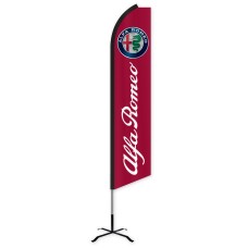 Alfa Romeo Swooper Feather Flag