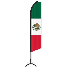 Mexico Swooper Feather Flag