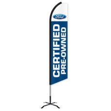 Ford Certified Swooper Feather Flag