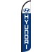 Hyundai Wind-Free Feather Flag
