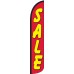 Sale (Red & Yellow) Wind-Free Feather Flag