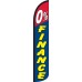 0% Finance Wind-Free Feather Flag