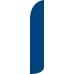 Solid Blue Wind-Free Feather Flag