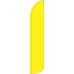 Solid Yellow Wind-Free Feather Flag