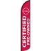 Nissan Certified Pre-Owned Wind-Free Feather Flag