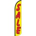 Sale (Yellow & Red) Wind-Free Feather Flag