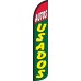 Autos Usados Wind-Free Feather Flag