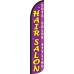 Hair Salon Wind-Free Feather Flag