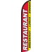 Restaurant - Breakfast, Lunch, Dinner Wind-Free Feather Flag