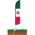 Mexico Wind-Free Feather Flag