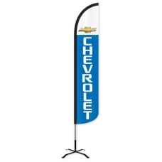 Chevrolet Wind-Free Feather Flag