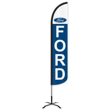 Ford Wind-Free Feather Flag