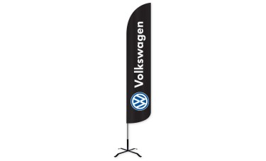 Volkswagen Wind-Free Feather Flag