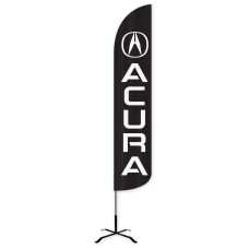 Acura Wind-Free Feather Flag