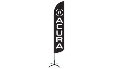 Acura Wind-Free Feather Flag