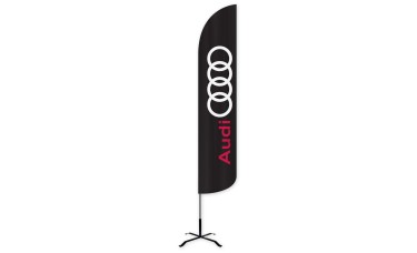 Audi Wind-Free Feather Flag