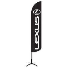 Lexus Wind-Free Feather Flag