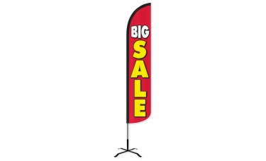 Big Sale Wind-Free Feather Flag