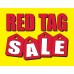 Red Tag Sale Car Flag