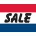 Sale (Red, White, & Blue) Car Flag