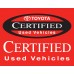 Toyota Certified Used Vehicles Car Flag