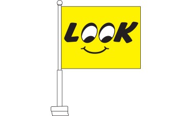 Look Car Flag