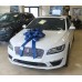 28" Blue Big Gift Car Bow