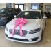 28" Pink Big Gift Car Bow