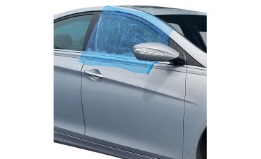 Self-Adhesive Collision Wrap - 2.5 Mil Blue Tinted High Tack (36 in. x 200 ft. Roll)